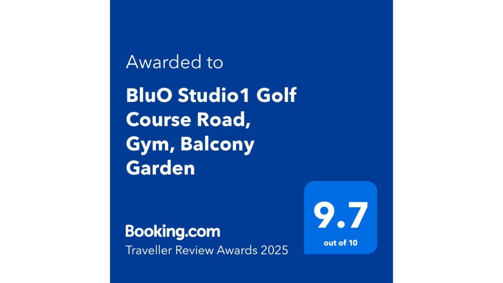Bluo Studio1 Golf Course Road, Gym, Balcony Garden Gurgaon Ngoại thất bức ảnh